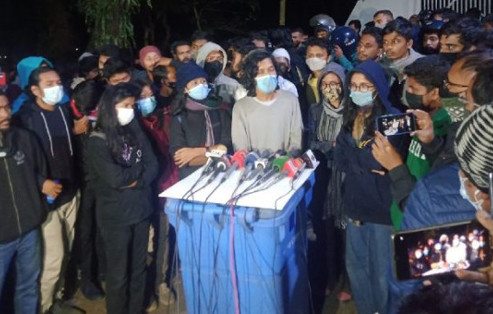 আমরণ অনশনের ঘোষণা শাবিপ্রবি শিক্ষার্থীদের