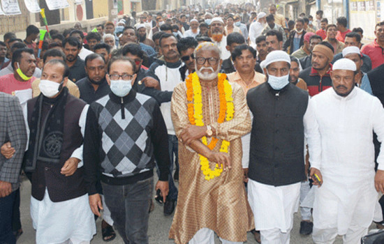 তৈমূরের জনসংযোগে আ.লীগ-বিএনপি-জাপার নেতারা!