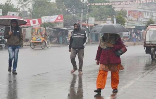 মাঘের বিকেলে রাজধানীতে ঝুম বৃষ্টি, দুর্ভোগে নগরবাসী