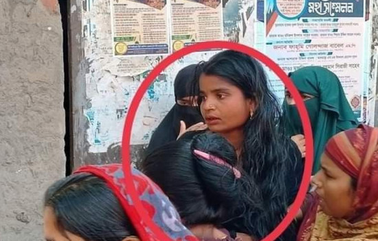 গফরগাঁওয়ে ছিনতাইকারী চক্রের নারী সদস্য আটক