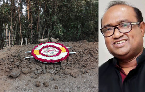 শেষশয্যায় শায়িত পীর হাবিবুর রহমান