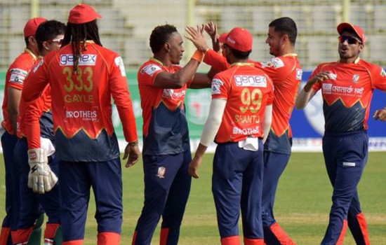 সাকিব ঘূর্ণিতে কুপোকাত কুমিল্লা