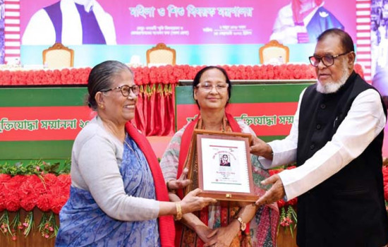 সম্মাননা পেলেন ৬৫৪ নারী বীর মুক্তিযোদ্ধা