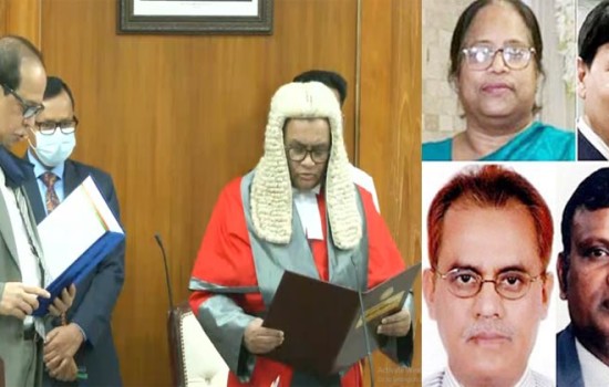 শপথ নিলো নতুন নির্বাচন কমিশন