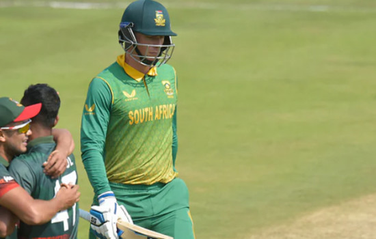 তাসকিনের বিধ্বংসী বোলিংয়ে ১৫৪ রানে শেষ দ. আফ্রিকা