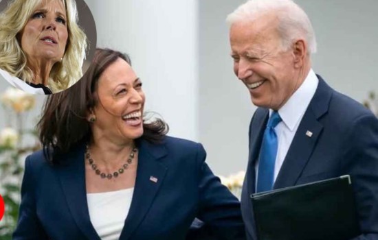 স্ত্রীকে মঞ্চে রেখেই কমলা হ্যারিসকে ‘ফার্স্ট লেডি’ বলে ফেললেন বাইডেন!