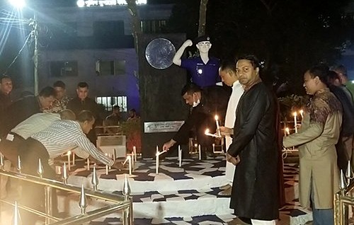 স্বাধীনতার মাসের প্রথম প্রহরেই ফেনীতে পুলিশ মেমোরিয়াল ডে পালিত