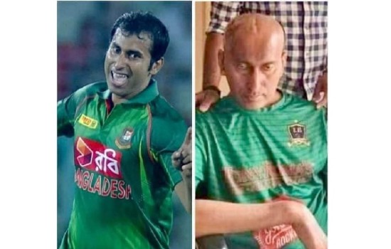 ক্রিকেটার মোশাররফ রুবেলের শারীরিক অবস্থার উন্নতি