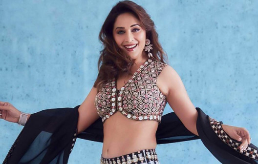 এবার ‘কাঁচা বাদাম’ গানে নাচলেন মাধুরী