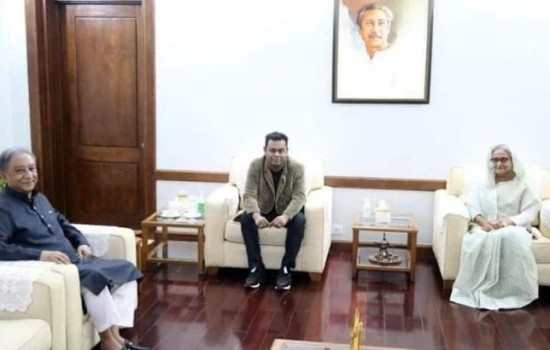 প্রধানমন্ত্রীর সঙ্গে সাক্ষাৎ করলেন এ আর রহমান
