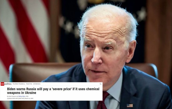 রাসায়নিক হামলা হলে চড়া মূল্য দিতে হবে রাশিয়াকে: বাইডেন