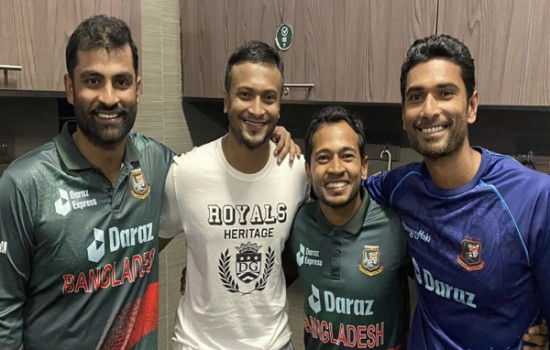 আজ সাকিবের জন্মদিন; সতীর্থদের শুভেচ্ছা