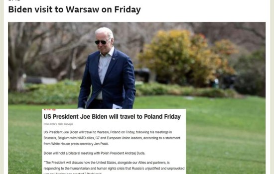 শুক্রবার পোল্যান্ড যাচ্ছেন বাইডেন, কী নিয়ে আলোচনা হবে সেখানে?