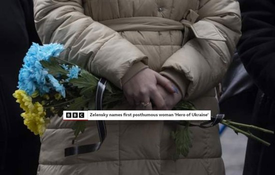 মৃত নারী চিকিৎসককে ‘হিরো অব ইউক্রেন’ ঘোষণা করলেন জেলেনস্কি