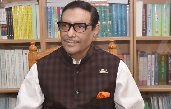 বিএনপিকে তওবা করে জনমুখী রাজনীতিতে ফিরে আসার আহবান ওবায়দুল কাদেরের