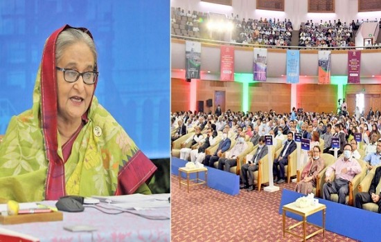 জিডিপিতে শিল্পখাতের অবদান প্রায় ৩৫ শতাংশ : প্রধানমন্ত্রী