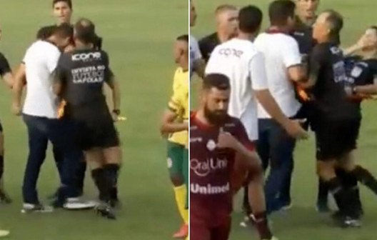 নারী রেফারিকে ঢুস, ব্রাজিলিয়ান কোচ বরখাস্ত