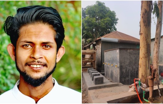 টিউশনির জমানো টাকায় অজুখানা নির্মাণ করলেন ঢাবি শিক্ষার্থী