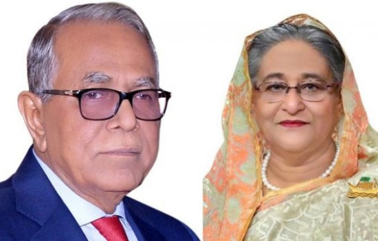 ঈদুল ফিতর উপলক্ষে দেশবাসীকে রাষ্ট্রপতি ও প্রধানমন্ত্রীর শুভেচ্ছা