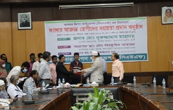 ৮ বিভাগেই ক্যান্সার হাসপাতাল নির্মাণ হবে: বিএসএমএমইউ উপাচার্য