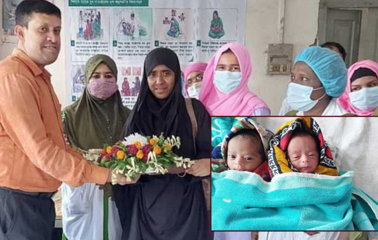 এবার কুমিল্লায় একসঙ্গে দুই শিশুর জন্ম, নাম পদ্মা ও সেতু