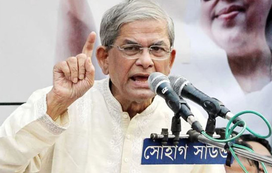 আপনাদের অপরাধ, বিএনপি’র ওপর চাপিয়ে দেবেন না : মির্জা ফখরুল