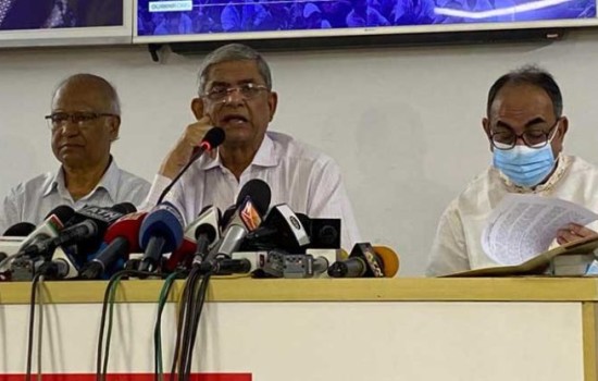 খালেদা জিয়ার মাইল্ড হার্ট অ্যাটাক হয়েছে : মির্জা ফখরুল