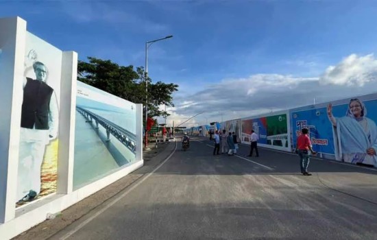রাত পোহালেই স্বপ্নের পদ্মা সেতুর উদ্বোধন