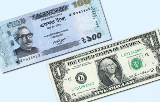 টাকার মান আরও কমলো, ১ ডলার এখন ৯২ টাকা