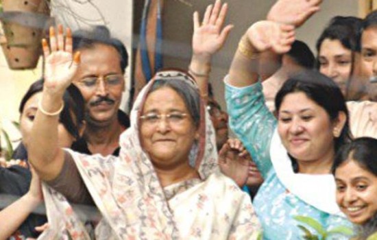 আজ শেখ হাসিনার কারামুক্তি দিবস