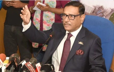 জনকল্যাণকর রাজনীতির পথে ফিরতে বিএনপির প্রতি ওবায়দুল কাদের আহ্বান