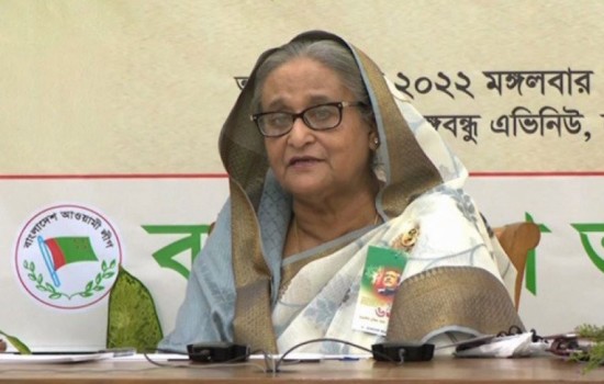 ছয় দফা টাইপ করে দিয়েছিলেন হানিফ : প্রধানমন্ত্রী