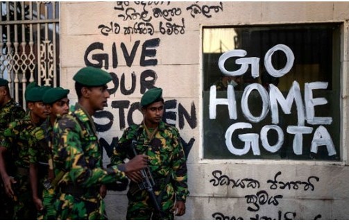 কলম্বোতে কারফিউ জারি