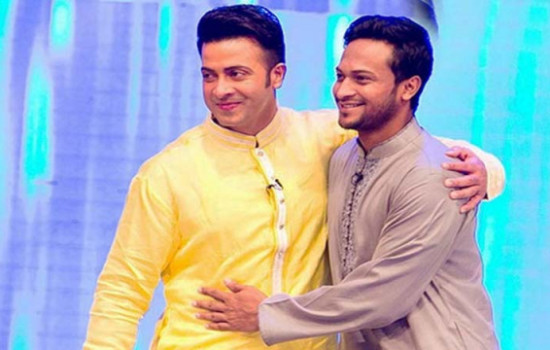 এবার একই মঞ্চে শাকিব-সাকিব