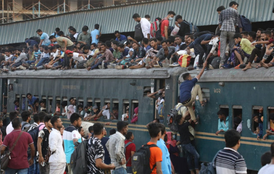 ঈদে রাজধানী ছেড়েছেন ৬৬ লাখ মানুষ