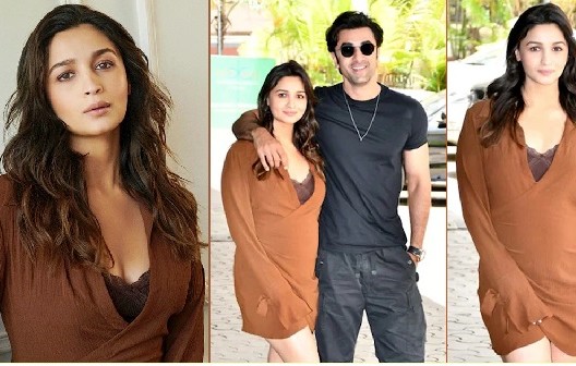 বেবি বাম্পসহ প্রকাশ্যে রণবীর নিয়ে আলিয়া ভাট