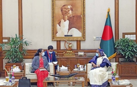 মোংলা ও চট্টগ্রাম বন্দরের সুবিধা নিতে পারে নেপাল: প্রধানমন্ত্রী