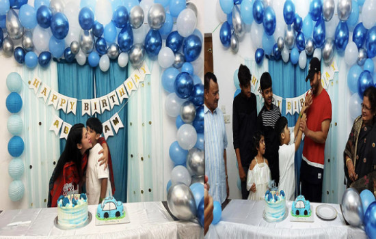 ছেলের জন্মদিনে একসঙ্গে অপু-শাকিব