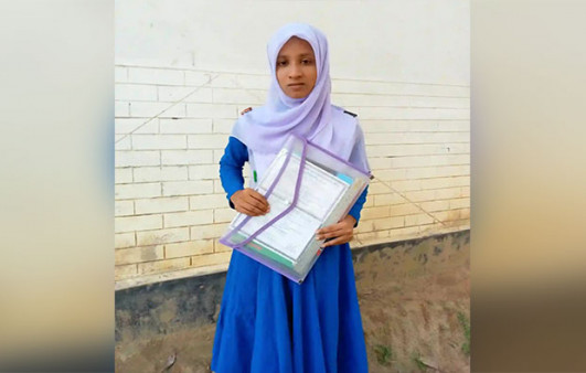 ‘বাবা চোখ খোলো, আমি পরীক্ষা দিয়ে এসেছি’