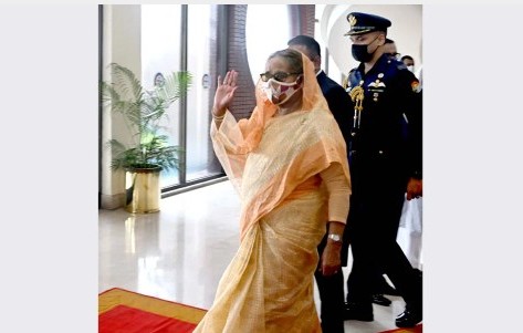 নয়াদিল্লির উদ্দেশে ঢাকা ছাড়লেন প্রধানমন্ত্রী