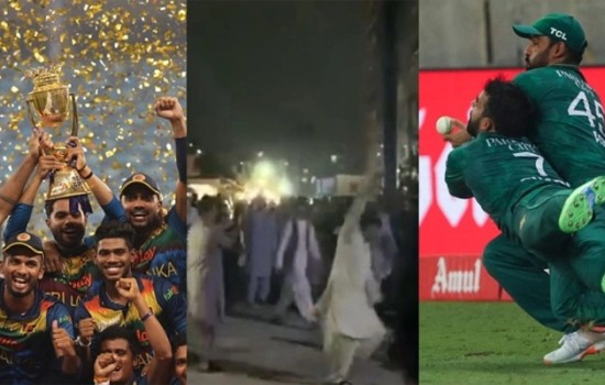 ফাইনালে পাকিস্তান হারায় আফগানিস্তানে আনন্দ মিছিল