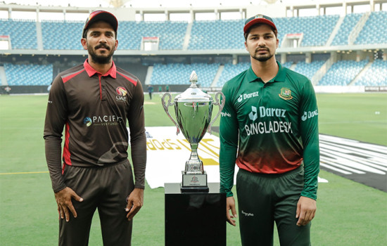 সিরিজ জয়ে আমিরাতের বিপক্ষে মাঠে নামছে বাংলাদেশ