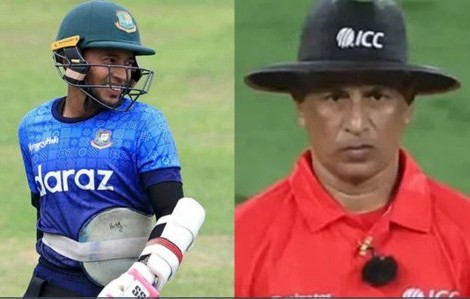 এশিয়া কাপ ফাইনাল: আম্পায়ার মুকুলকে নিয়ে গর্বিত মুশফিক