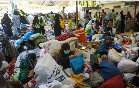 পাকিস্তানে বন্যায় মৃতের সংখ্যা বেড়ে ১২৯০