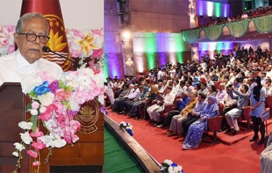 ভিনদেশি অপসংস্কৃতি বর্জনের আহ্বান রাষ্ট্রপতির