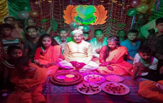 বিয়ের ৪৮ বছর পর ঘটা করে বিয়ের অনুষ্ঠান!