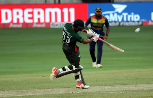 ঝড়ো ব্যাটিংয়ে লংকানদের বিপক্ষে বাংলাদেশের সংগ্রহ ১৮৩