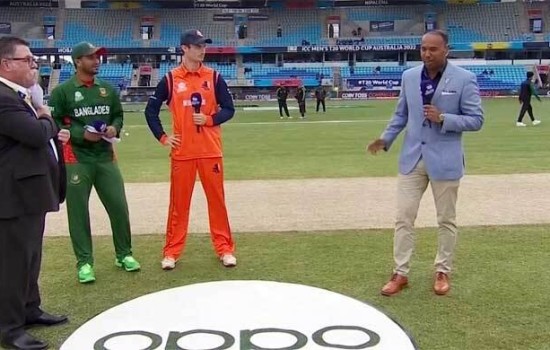 টস জিতে বাংলাদেশকে ব্যাটিংয়ে পাঠালো নেদারল্যান্ডস