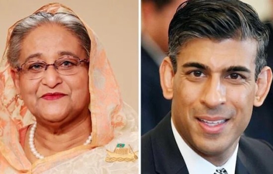 ব্রিটিশ প্রধানমন্ত্রী সুনাককে শেখ হাসিনার অভিনন্দন