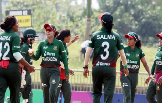 নারী এশিয়া কাপ : থাইল্যান্ডকে ৮২ রানে অলআউট করল বাংলাদেশ